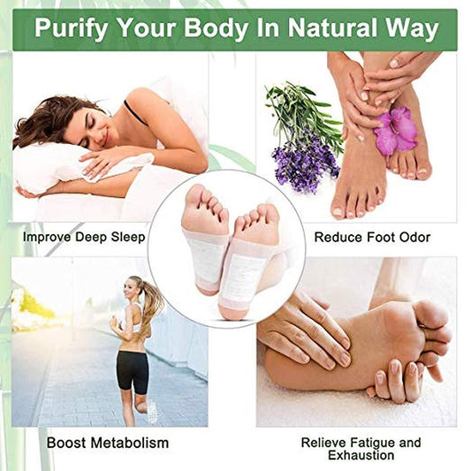 Hanira - Foot Pads - Kinoki Detox Foot Patches (Pack of 10)