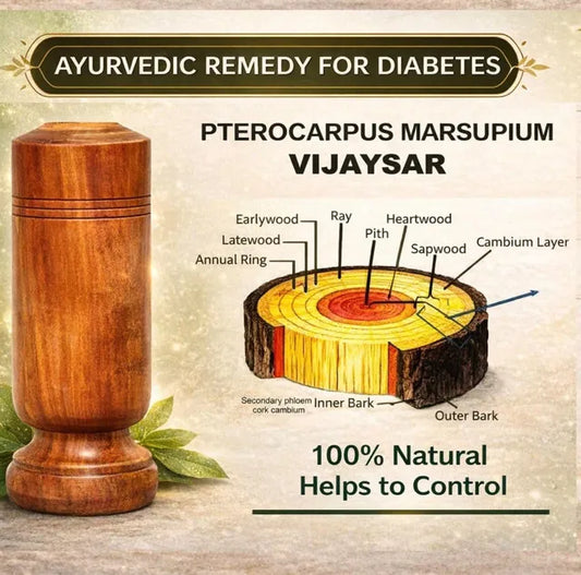 Hanira - SUGAR Balance wooden water glass