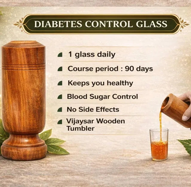 Hanira - SUGAR Balance wooden water glass
